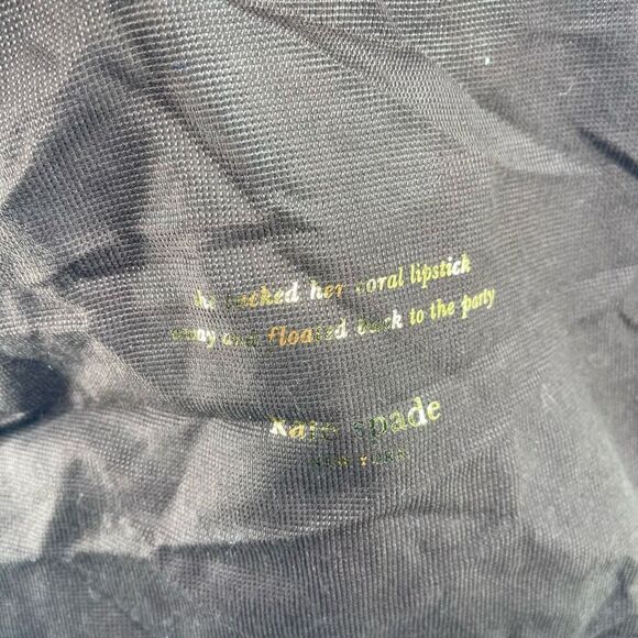 Kate Spade New York Womens Crossbody Bag Wilson Road Botanical Black One Size - Picture 5 of 16